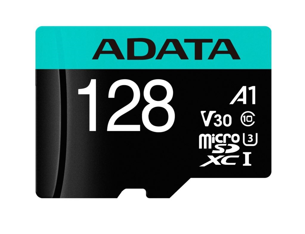 ADATA - Premier Pro - UHS-I U3 - 128 GB - micro SDXC - Flash memory class 10 - with Adapter