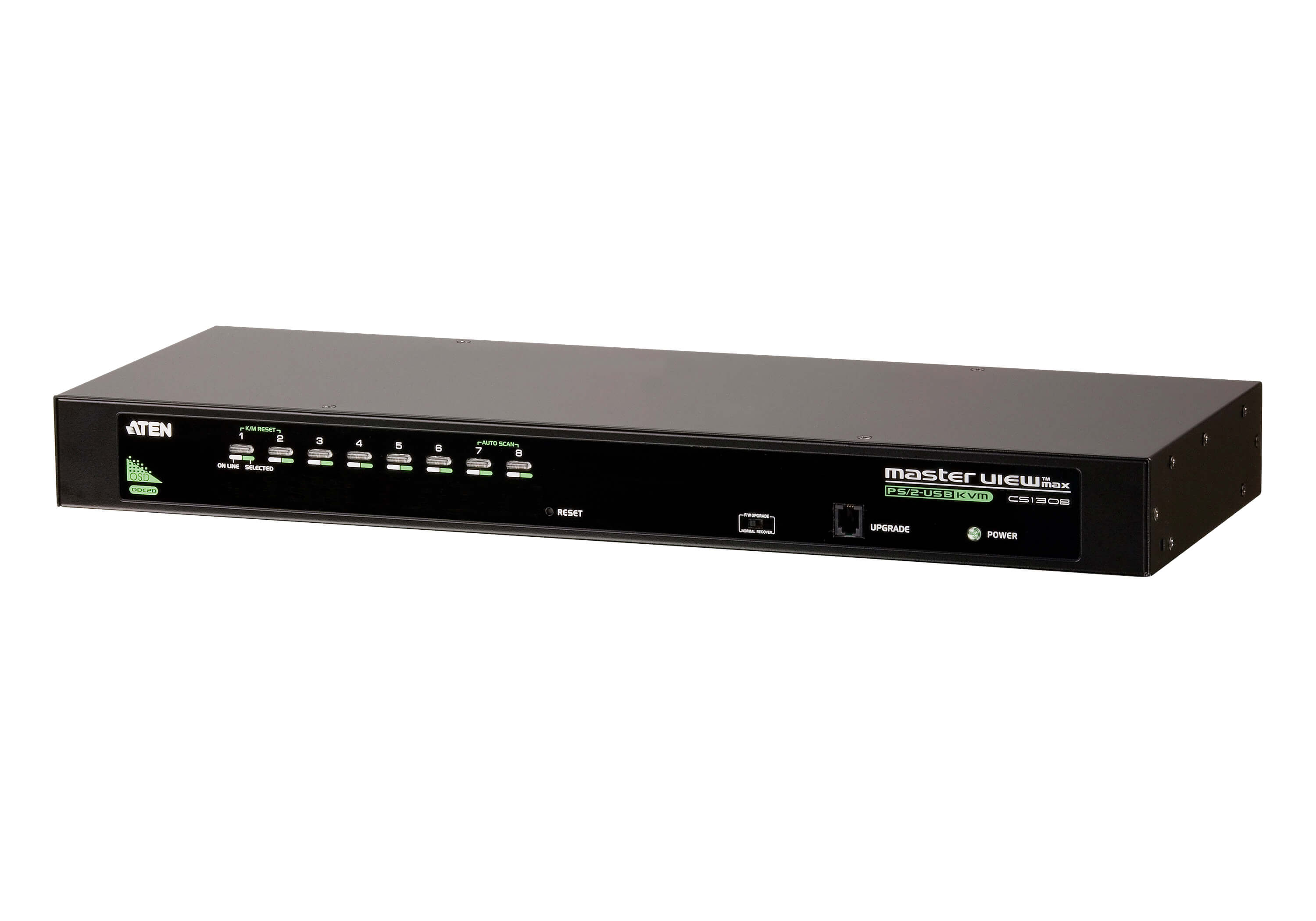 Aten - 8-Port PS/2-USB VGA KVM Switch - CS1308