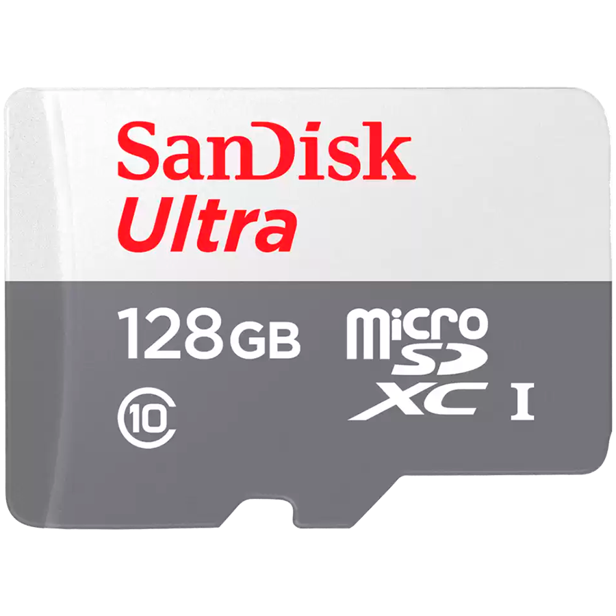 SANDISK Ultra microSDXC 128GB 100MB/s Class 10 UHS-I (4x6 pack size)