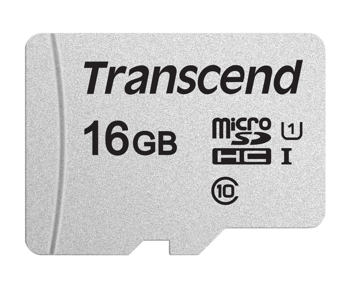 MEMORY MICRO SDHC 16GB UHS-I/CLASS10 TS16GUSD300S TRANSCEND