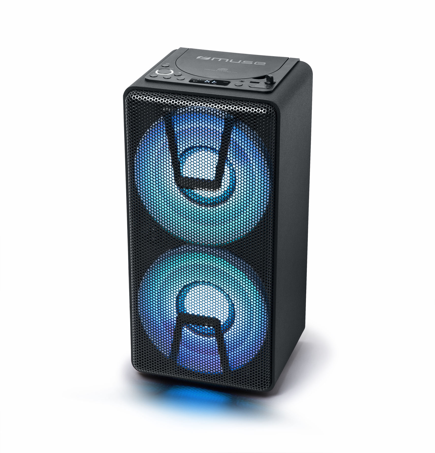 Muse - Party Box Speaker - M-1820 DJ - 150 W - Bluetooth - Black - Wireless connection