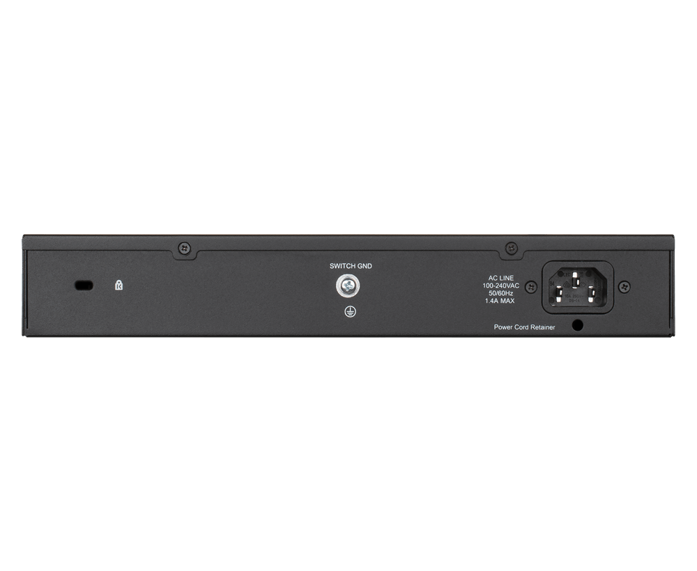 D-Link - Smart Switch - DGS-1100-24PV2 - Managed - Rack Mountable - Power over Ethernet (PoE) ports quantity 12 - Power supply type Single