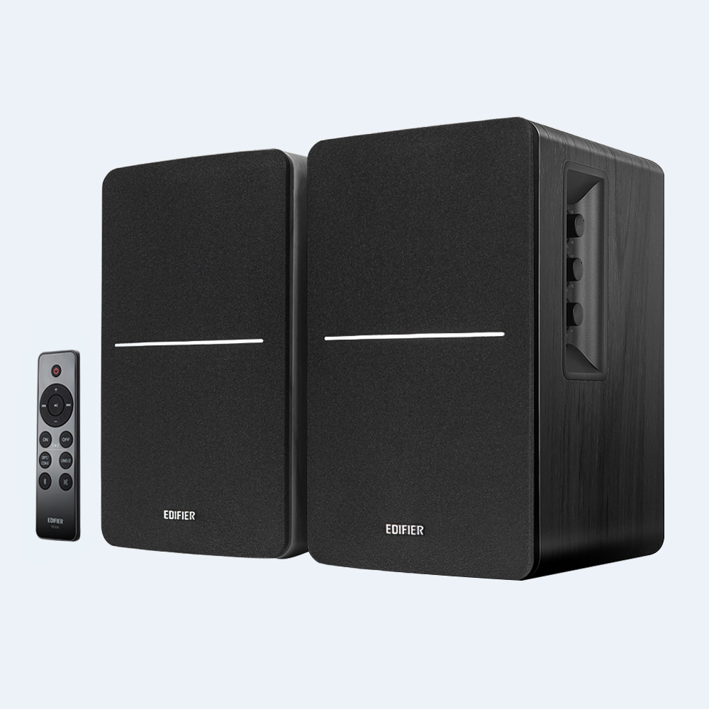 Edifier - Powered Bluetooth Bookshelf Speakers - R1280DBS - Bluetooth - Wireless connection