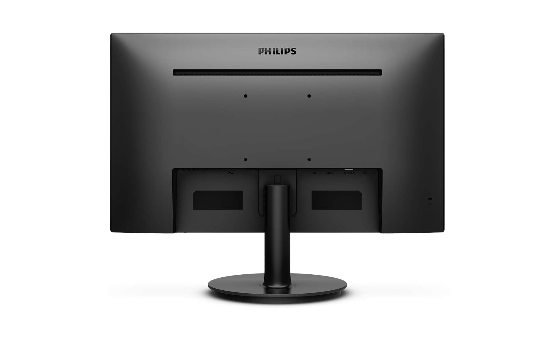 Philips - LCD monitor - 222V8LA/00 - 21.5 inch (54.6 cm) " - VA - FHD - 16:9 - 75 Hz - 4 ms - 1920 x 1080 pixels - 250 cd/m² - Headphone out - HDMI ports quantity 1 - Black