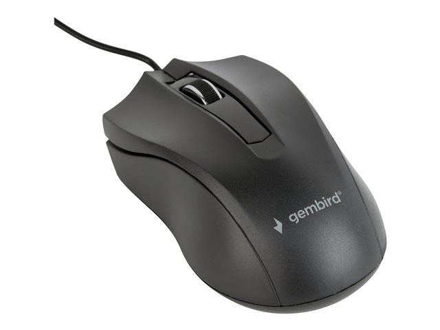 Gembird - Optical Mouse - MUS-3B-01 - Optical mouse - USB - Black
