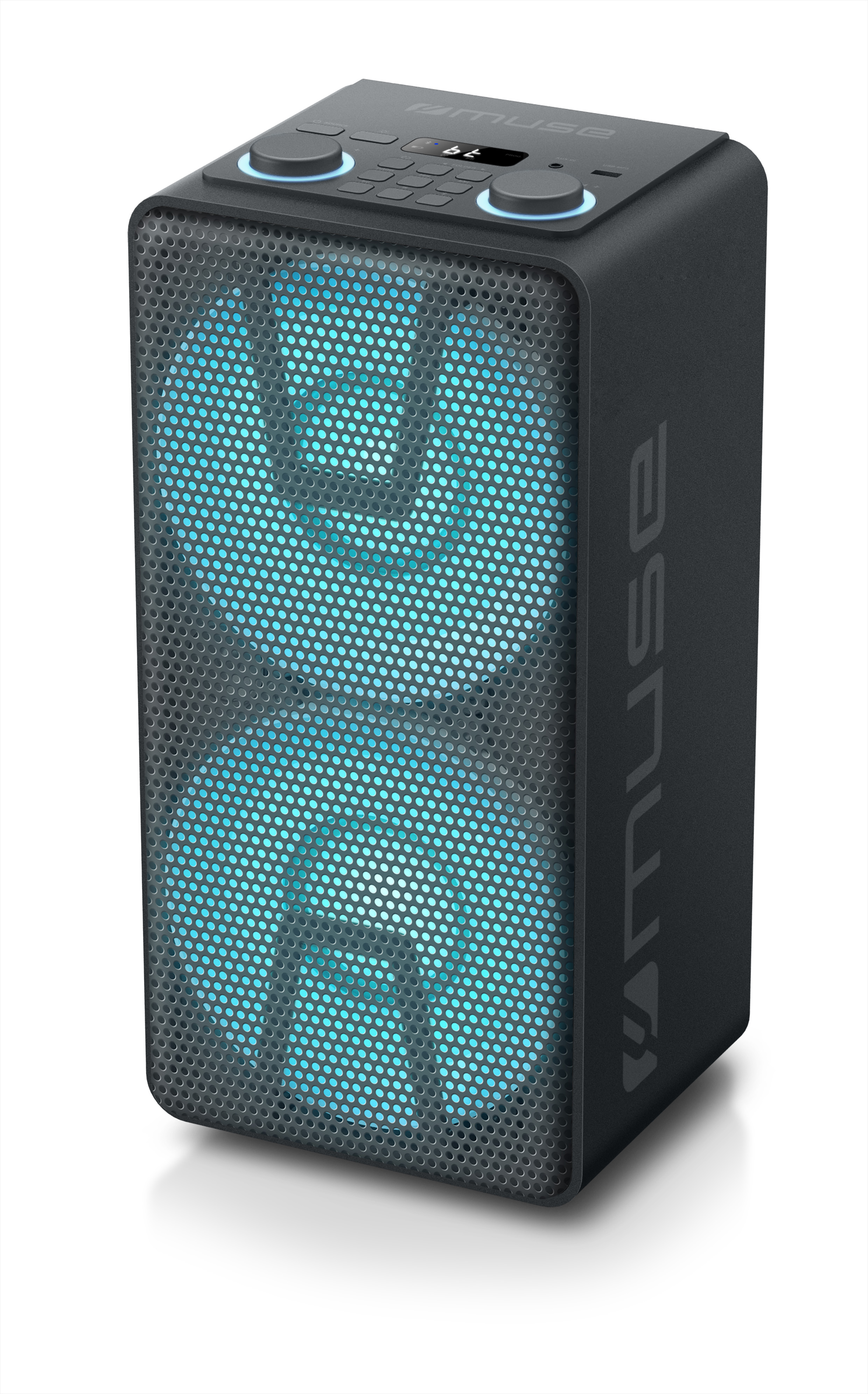 Muse - Party Box Speaker - M-1805 DJ - 150 W - Bluetooth - Black - Wireless connection