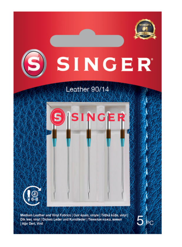 Singer - Leather Needle 90/14 5PK