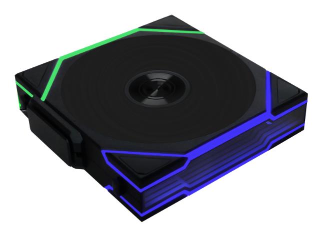 CASE FAN 120MM WRL/G99.12RTLLCD1W1B.00 LIAN LI