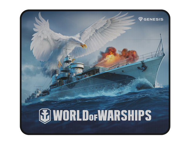 Genesis - Mouse Pad - Carbon 500 WOWS Lightning - Multicolor