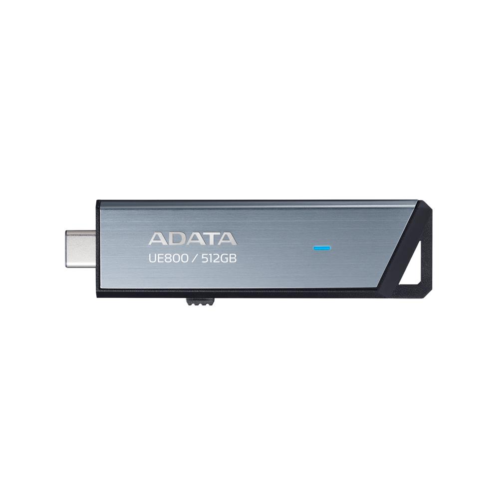 MEMORY DRIVE FLASH USB-C 512GB/SILV AELI-UE800-512G-CSG ADATA
