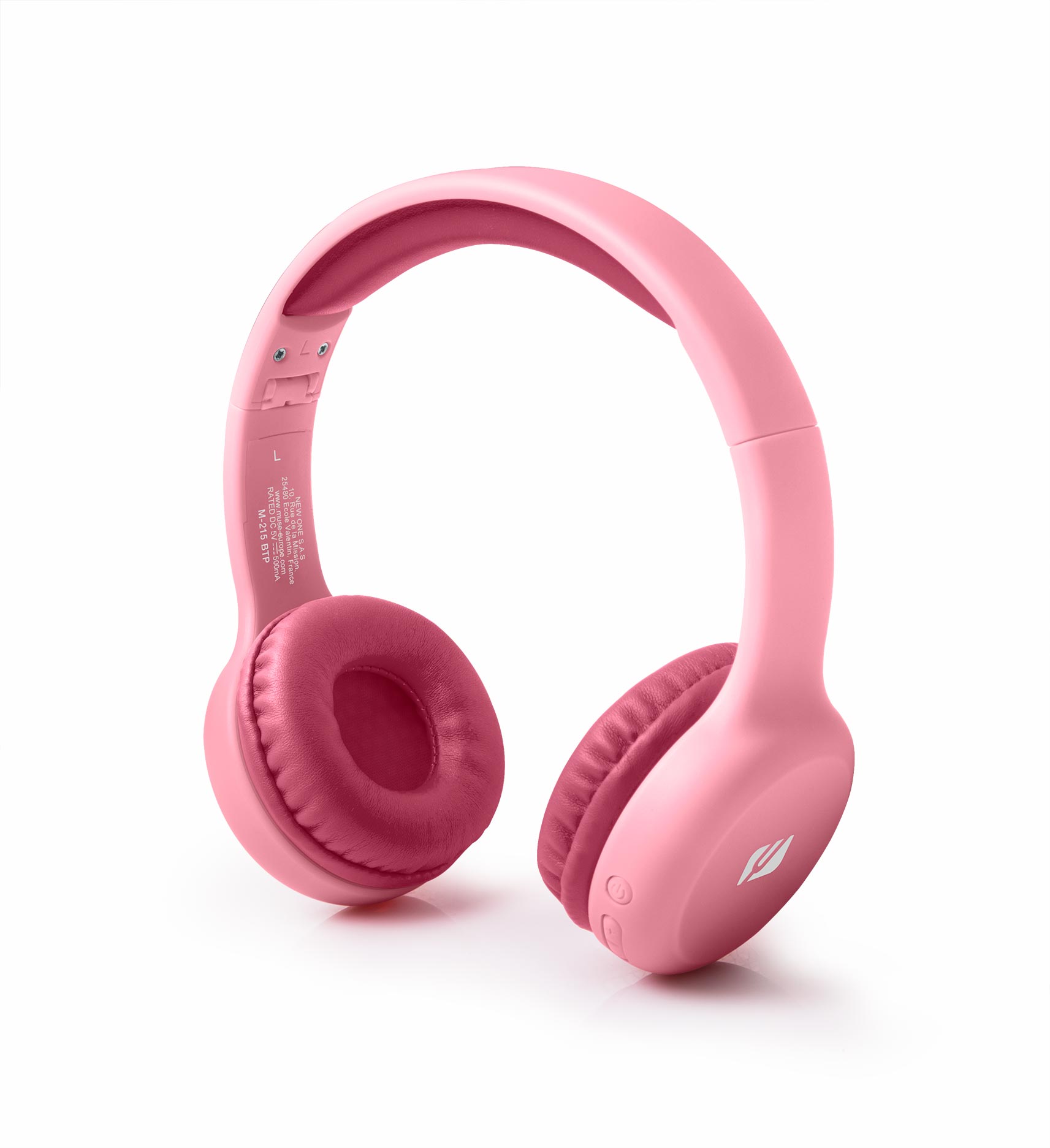 Muse - Stereo Kids Headphones - M-215BTP - Over-Ear - Wireless