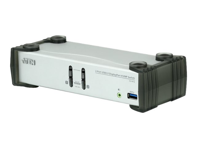 Aten CS1912 2-Port USB 3.0 DisplayPort KVMP™ Switch (Cables included) - Aten - 2-Port USB 3.0 DisplayPort KVMP Switch (Cables included) - CS1912