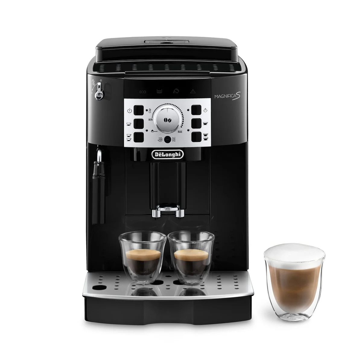 Delonghi - Coffee Maker - ECAM22.112.B Magnifica S - Pump pressure 15 bar - Built-in milk frother - Automatic - 1450 W - Black