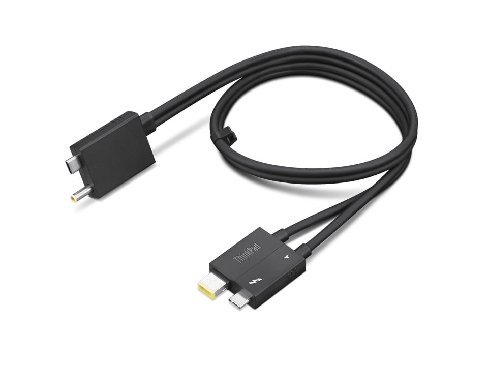 Lenovo - ThinkPad Thunderbolt 4 WorkStation Dock Split Cable - 4X91K16970 - Thunderbolt 4