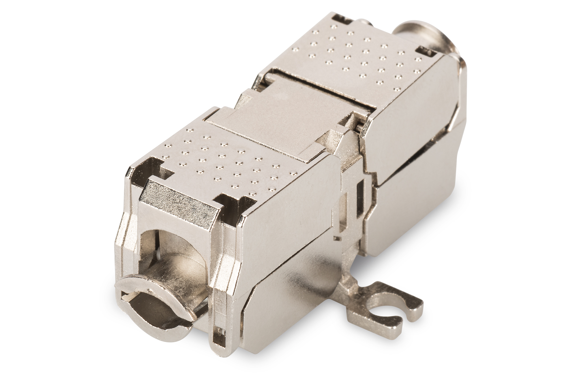 DN-93909 - Field Termination Coupler CAT 6A, 500 MHz for AWG 22-26, fully shielded, keyst. design, 26x35x80