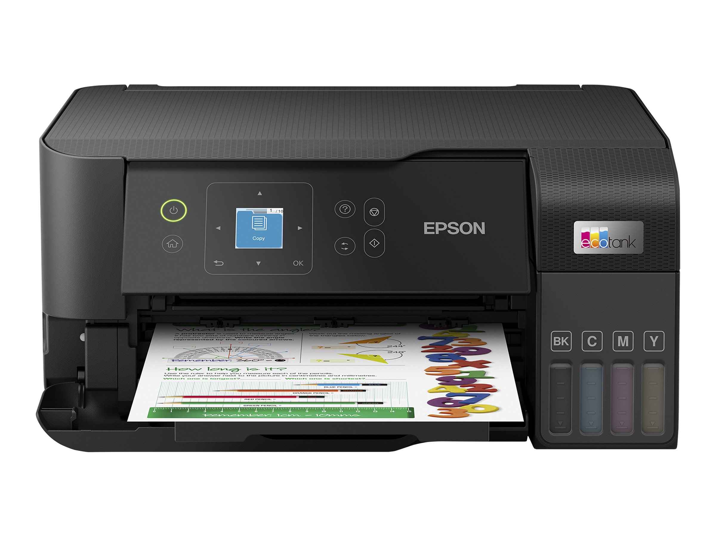 Epson - Multifunctional printer - EcoTank L3560 - Inkjet - Colour - Inkjet Multifunctional Printer - A4 - Wi-Fi - Black