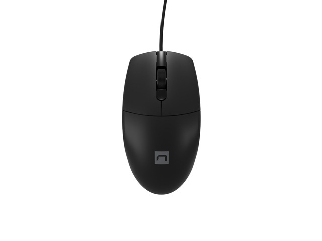 Natec - Mouse - Ruff Plus - Wired - Black