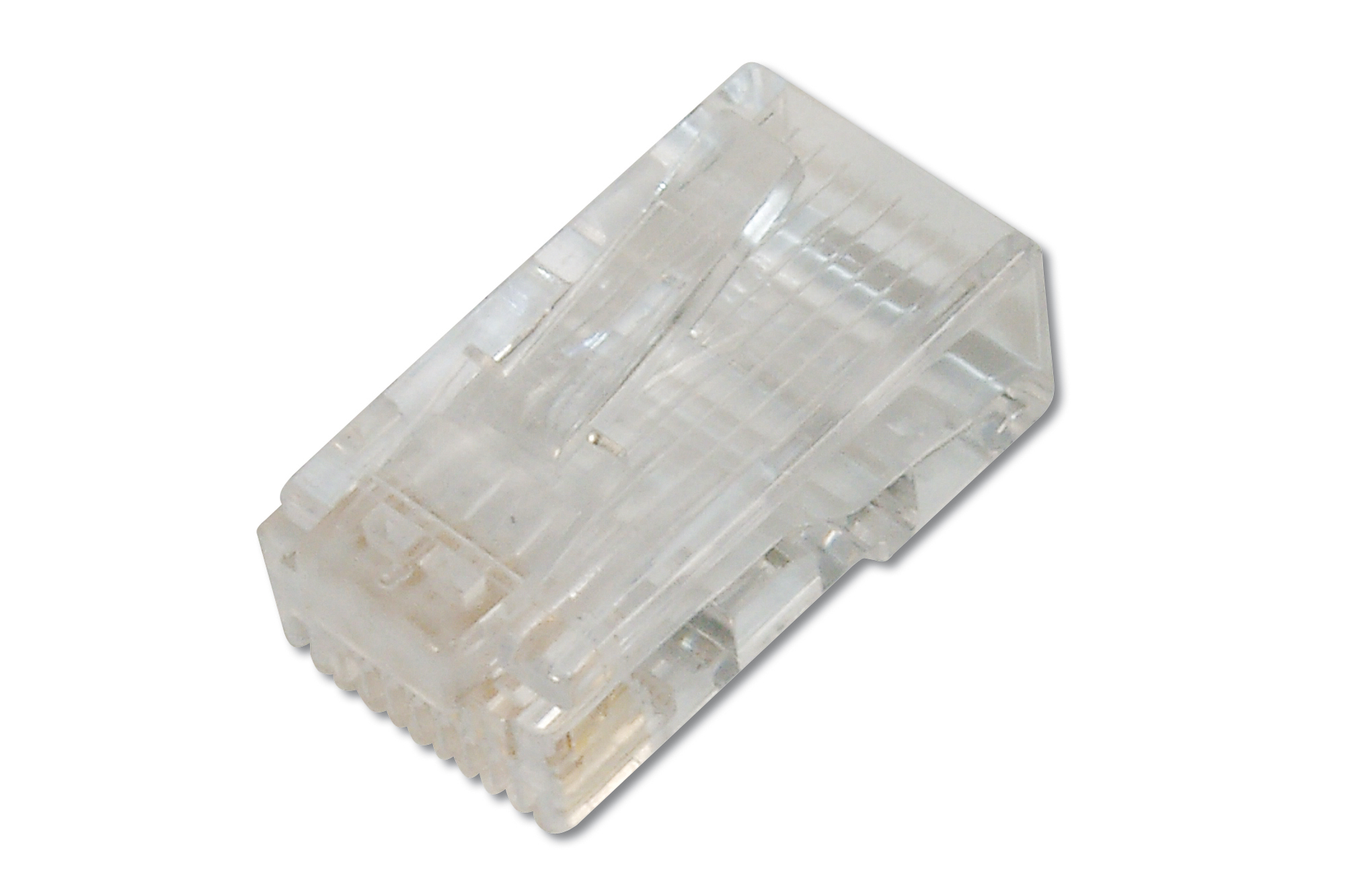 AK-219602 - CAT 6 Modular Plug, 8P8C, unshielded for Round Cable, two-parts plug