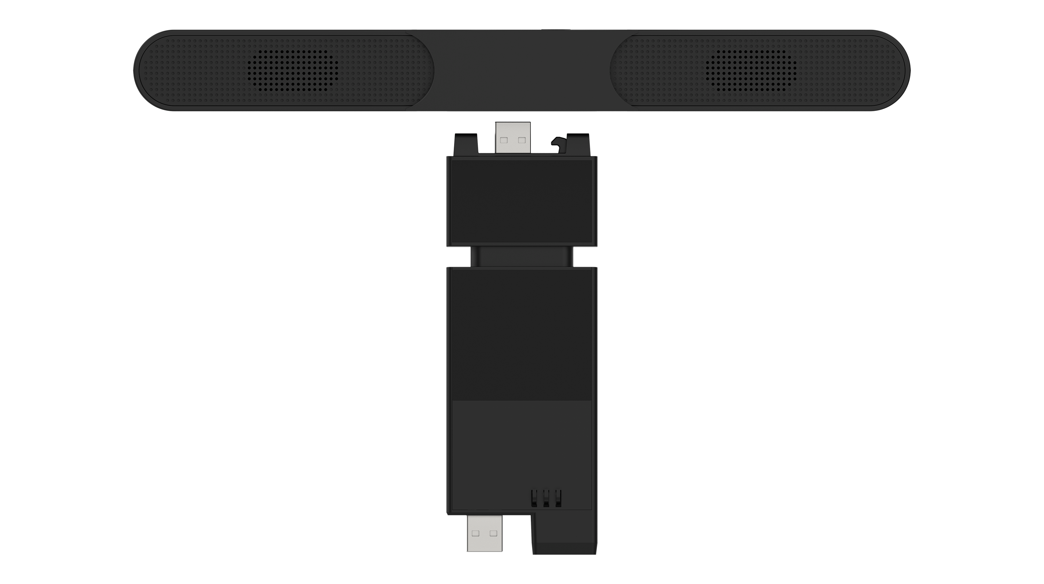 Lenovo - ThinkVison Monitor Soundbar - MS30 (S) - Black - 4 Ω