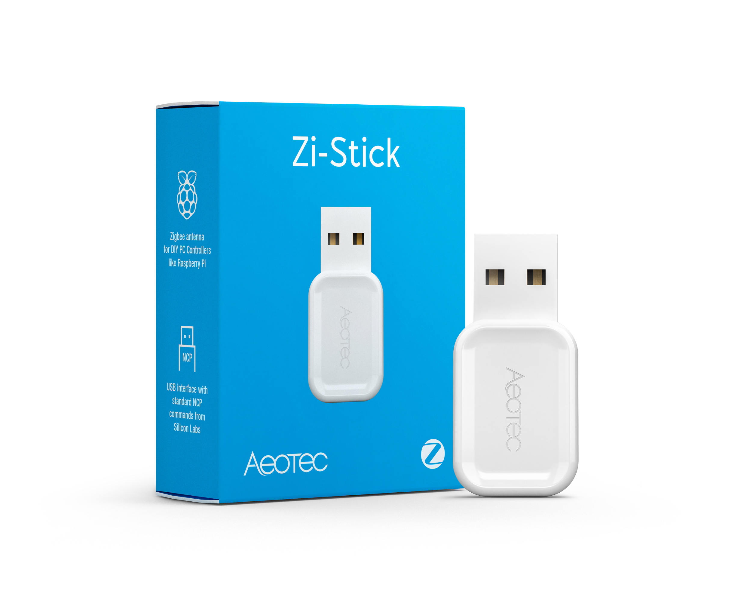 Aeotec Zi-Stick, Zigbee - AEOTEC - Zi-Stick - Zigbee - White
