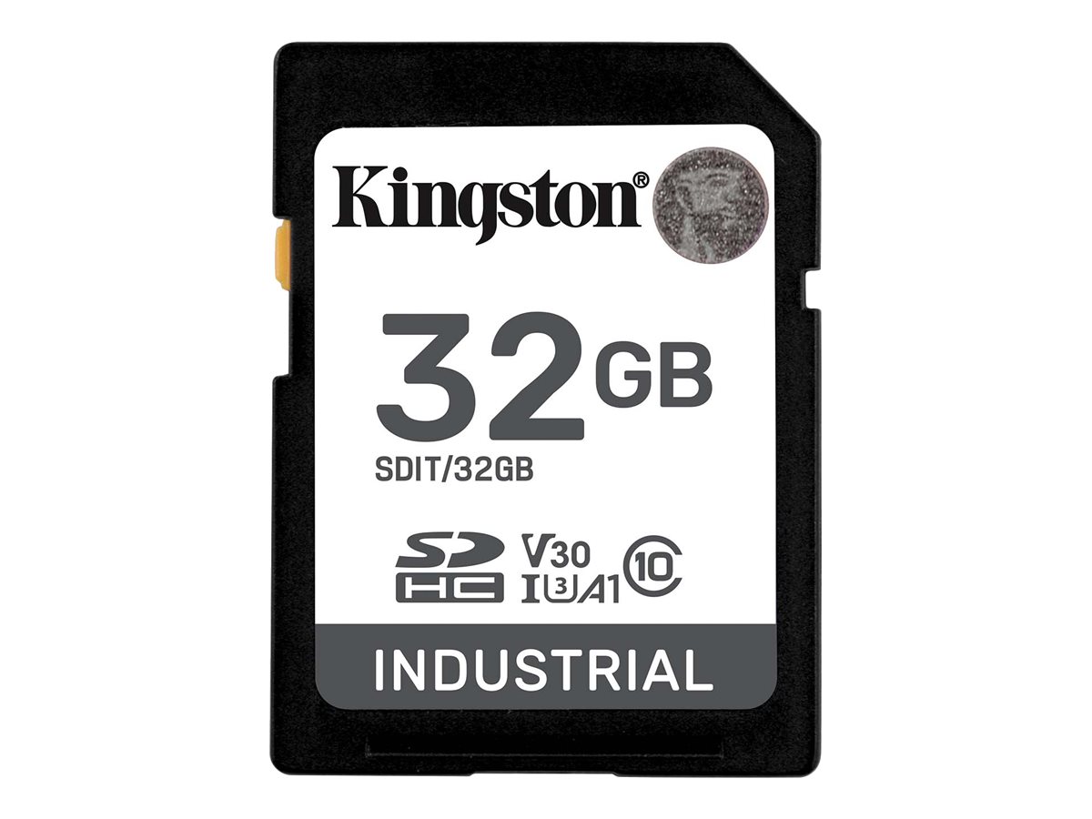 Kingston - SDHC/SDXC SD - Flash Memory Card - 32 GB - Black