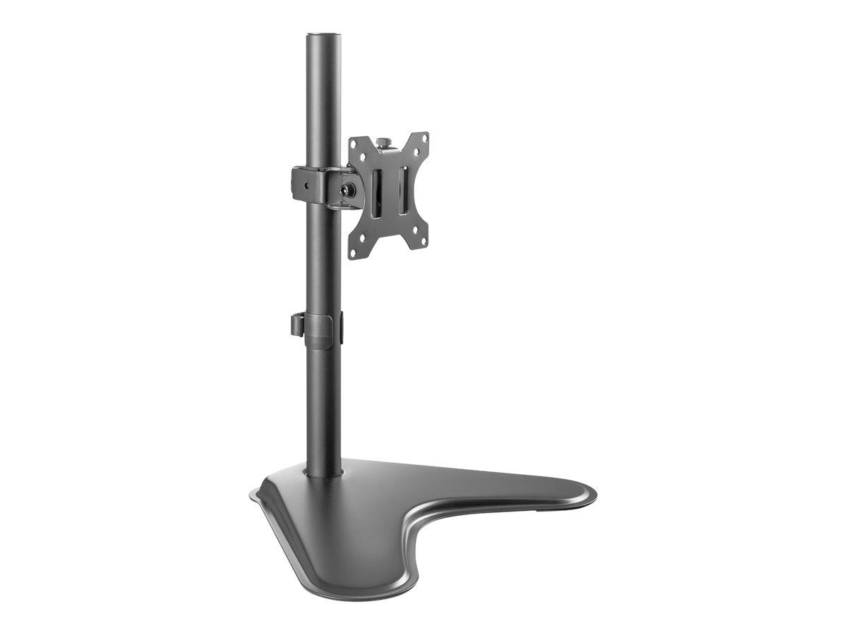 Digitus - Desk Mount - Adjustable Height, Rotate, Swivel - Black