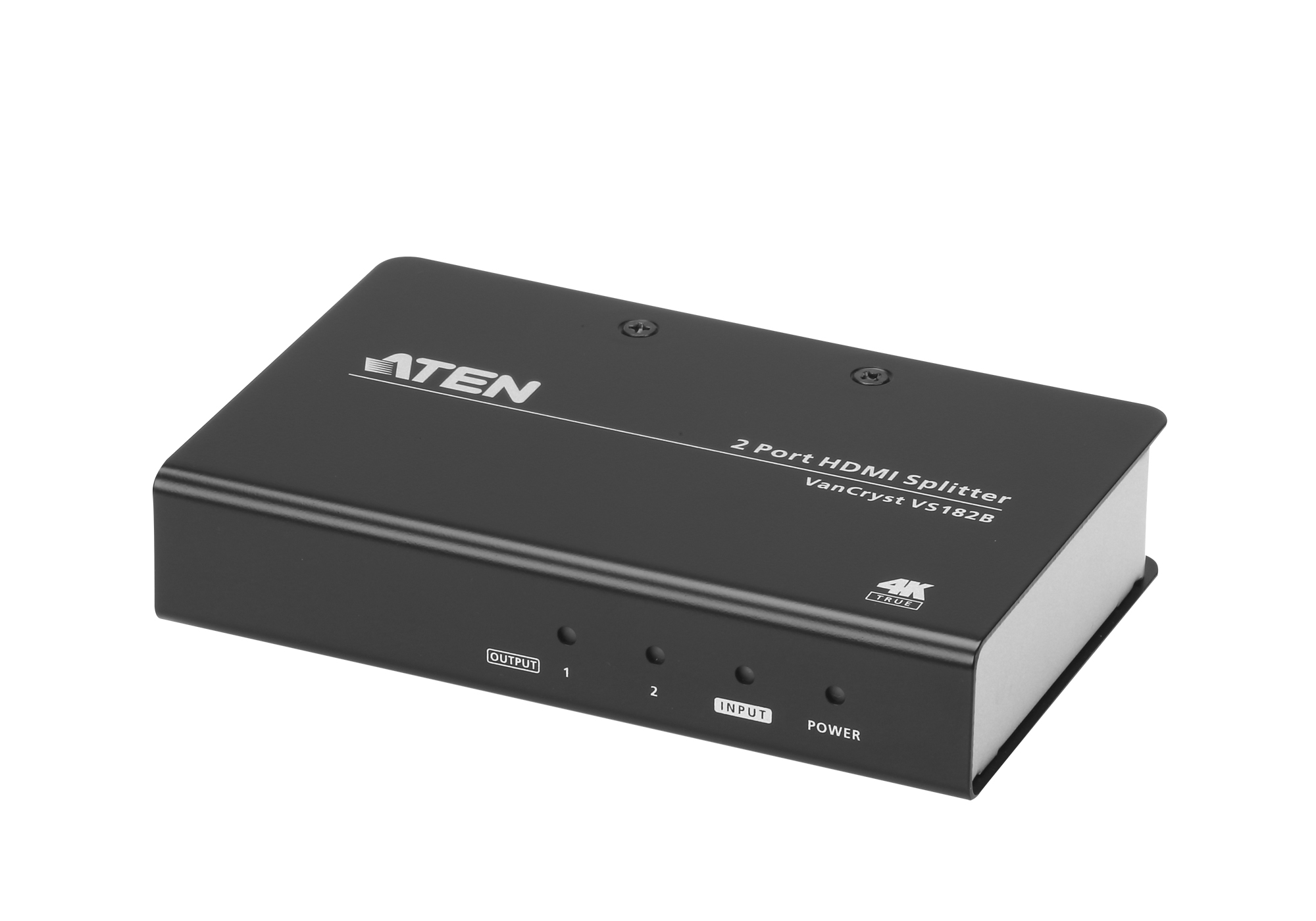Aten - 2-Port True 4K HDMI Splitter - VS182B - Input: 1 x HDMI Type A Female; Output: 2 x HDMI Type A Female