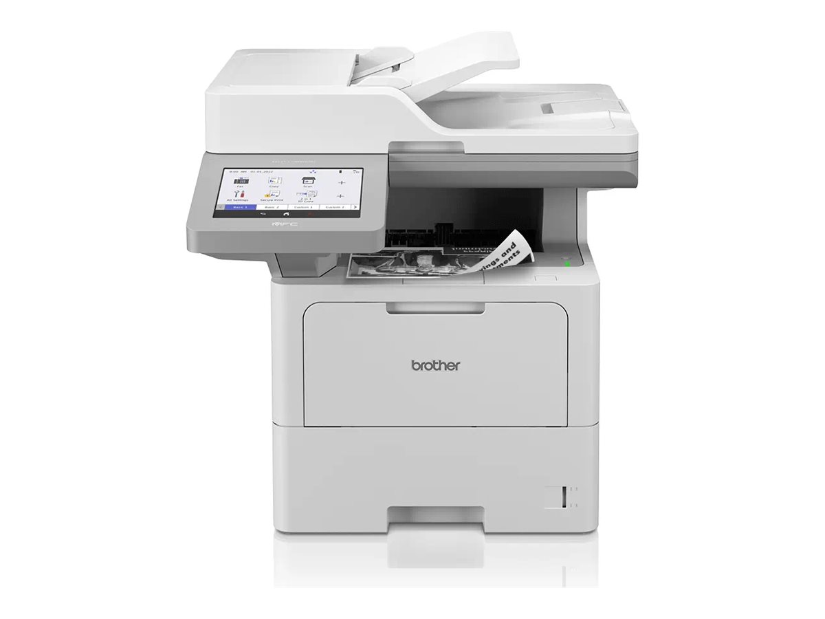 Brother MFC-L6910DN All-In-One Mono Laser Printer with Fax - Brother - Multifunction Printer - MFC-L6910DN - Laser - Mono - All-in-one - A4 - Wi-Fi - White