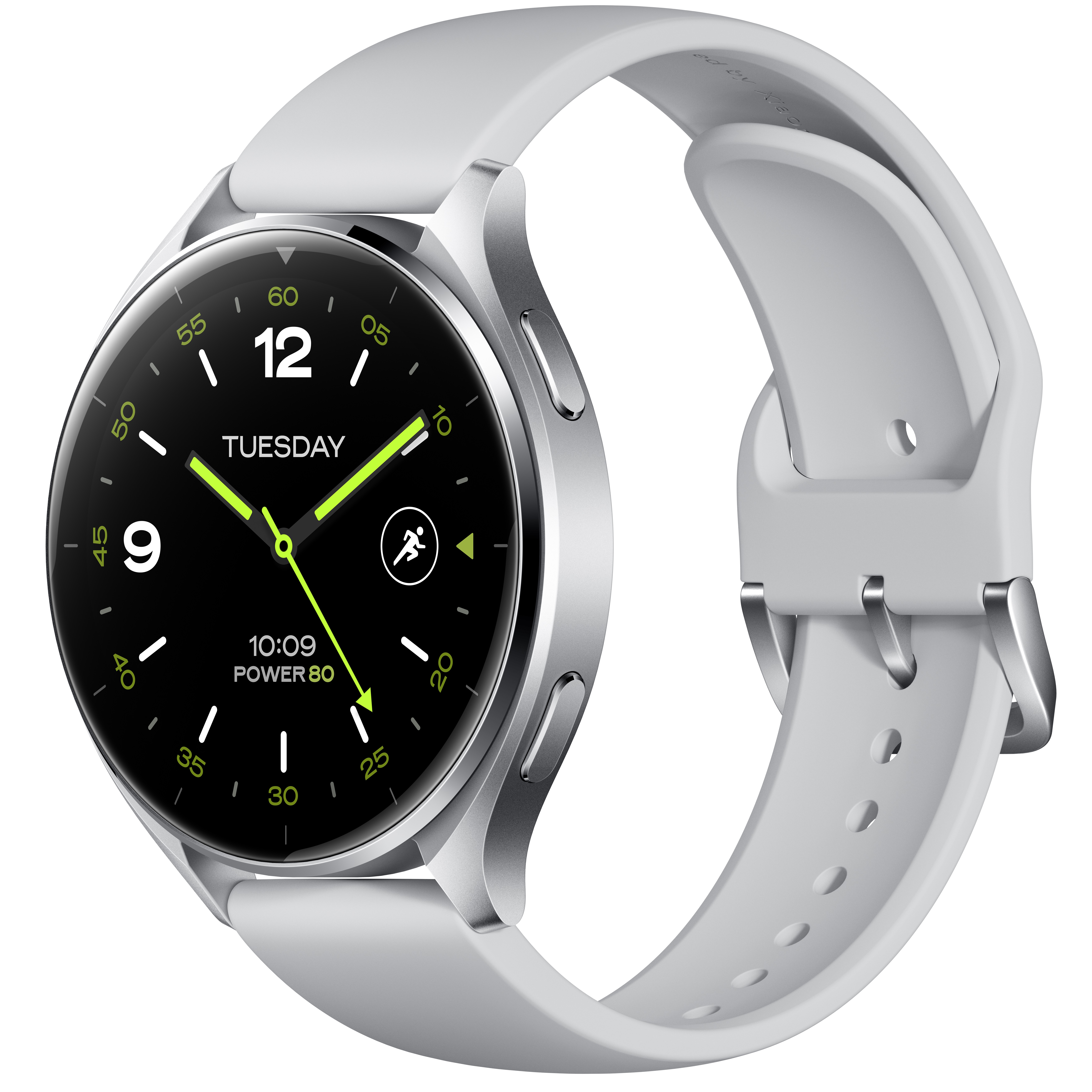 Watch 2 - Smart watch - GPS (satellite) - AMOLED - Silver