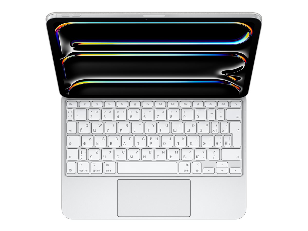 Apple Magic Keyboard for iPad Pro 11‑inch (M4) - RUS White - Apple