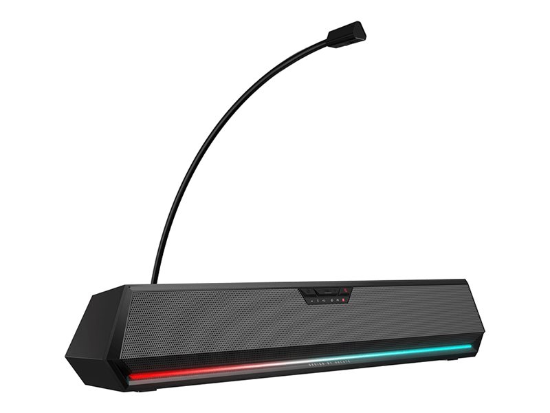 Edifier 7.1 Surround Gaming Speaker - G1500 BAR - 2.5 W + 2.5 W - Bluetooth - Black - Wireless connection