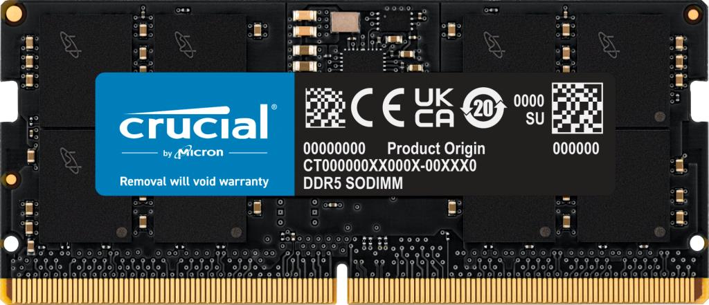 NB MEMORY 24GB DDR5-5600/SO CT24G56C46S5 CRUCIAL