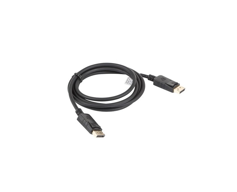 Lanberg - DisplayPort M/M Cable 19 PIN V1.2, 1.8 m - CA-DPDP-10CC-0018-BK