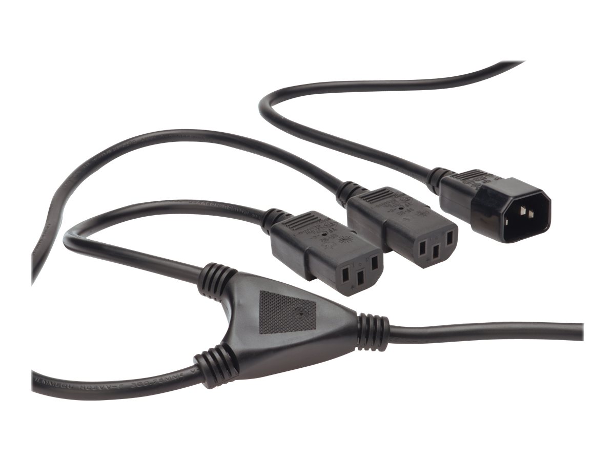 Digitus Y-power Cord Connection Cable - AK-440400-017-S