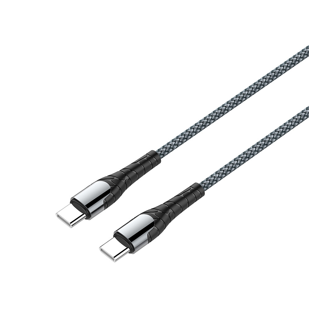 ColorWay Cable Type-C - Type-C (PD Fast Charging 65W) 3.0А, 1m - CW-CBPDCC040-GR
