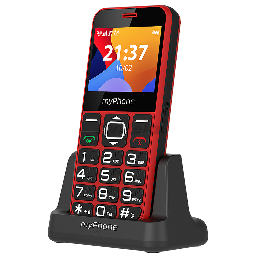 myPhone - Halo 3 - Red - 2.31 " - IPS - 32 MB - 32 MB - Single SIM - Main camera resolution 0.3 MP - 1000 mAh