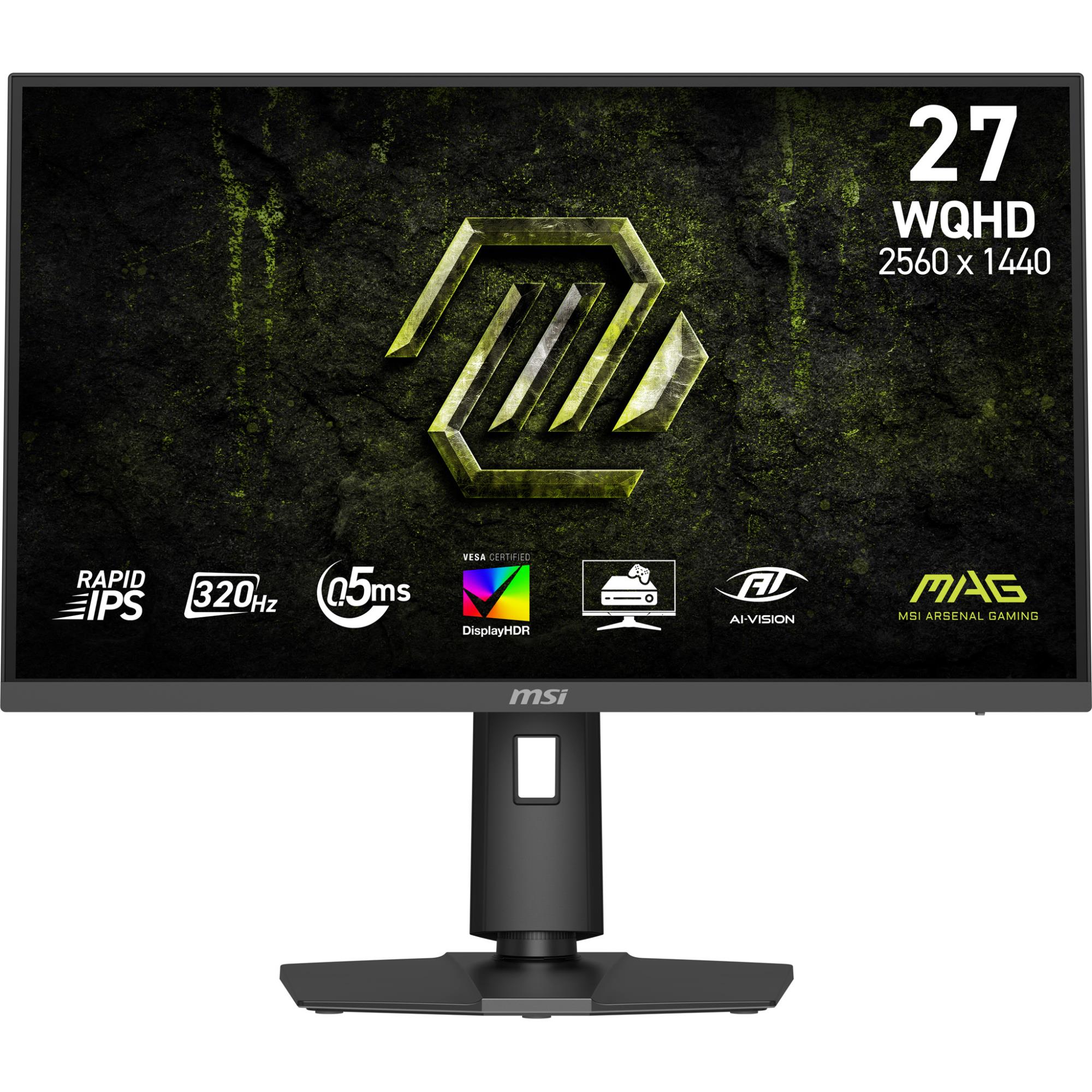 LCD Monitor|MSI|27 "|2560 x 1440 pixels|Wide Quad HD|Native aspect ratio 16:9|LCD|Flat|MAG274QPFX32