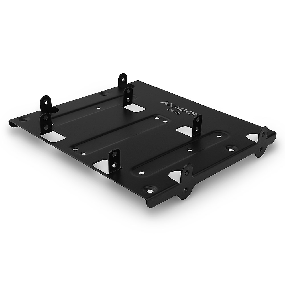 AXAGON Metal frame for mounting four 2.5" disks or two 2.5" disks and one 3.5" disk in a 5.25" position - RHD-435