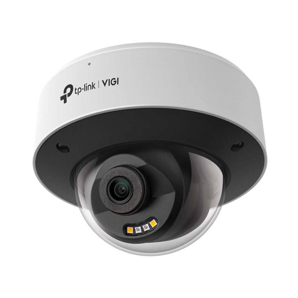 TP-LINK - VIGI 4MP Full-Color Dome Network Camera - InSight S245 (2.8mm) - Dome - 4 MP - 2.8 mm /F1.6 - Power over Ethernet (PoE) - IP67 - H.265+ - Micro SD, Max. 512 GB - Yes