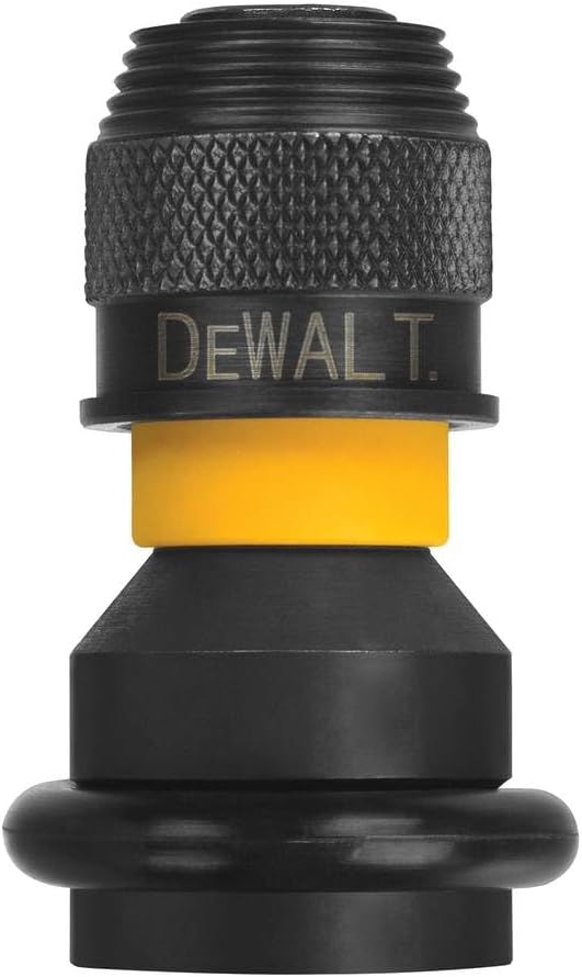 DEWALT - DT7508-QZ 1/2 Square to 1/4 Hex Impact Wrench - Chuck