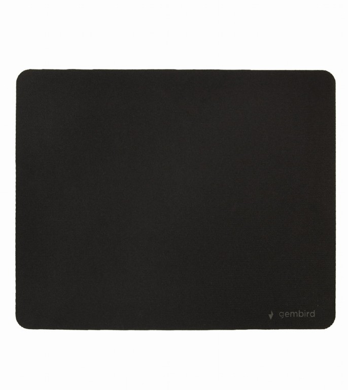 Gembird Mouse Pad, Middle Size - MP-S-BK-M - Mouse pad - Black
