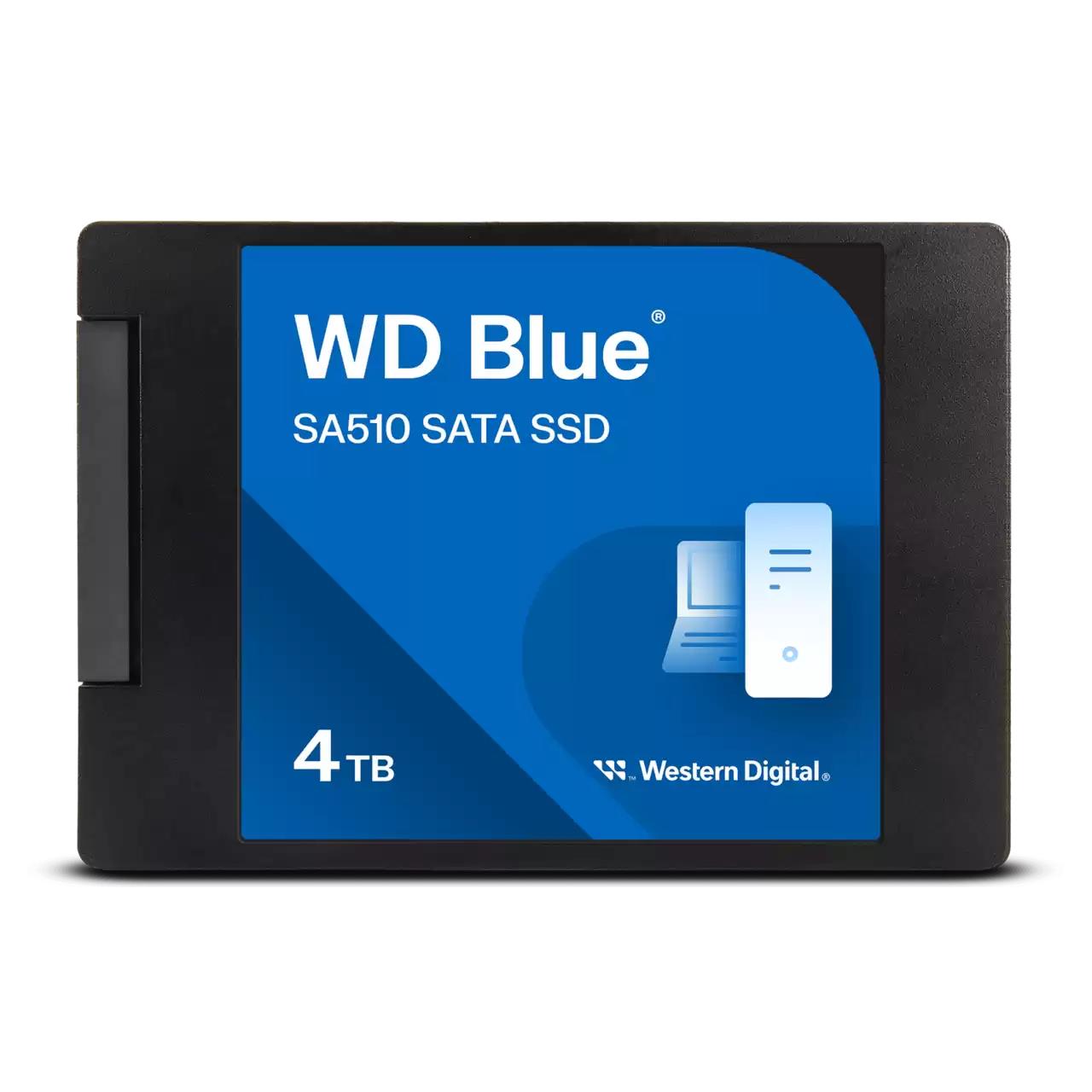 SSD|SANDISK|Blue SA510|POWERED BY SANDISK|4000 GB|Serial ATA|Write speed 520 MB/s|Read speed 560 MB/s|2.5"|WDS400T3B0A