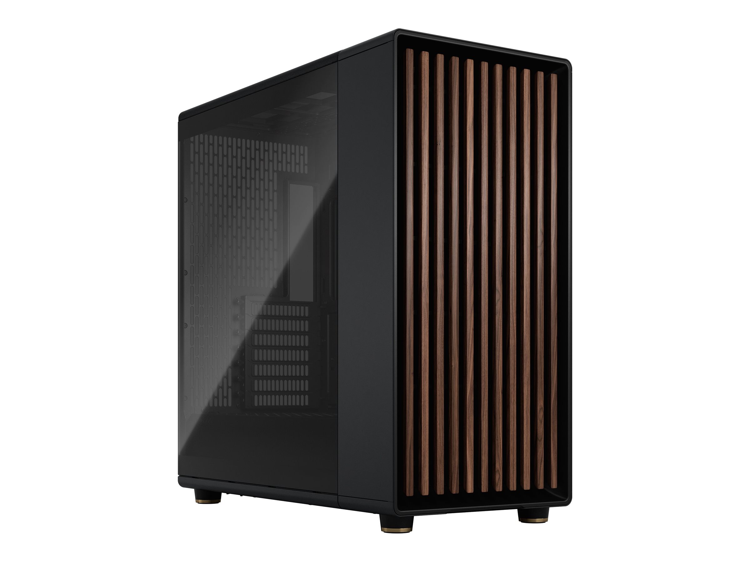 Fractal Design PC Case - North XL - RC Charcoal Black TG Dark - ATX/mATX