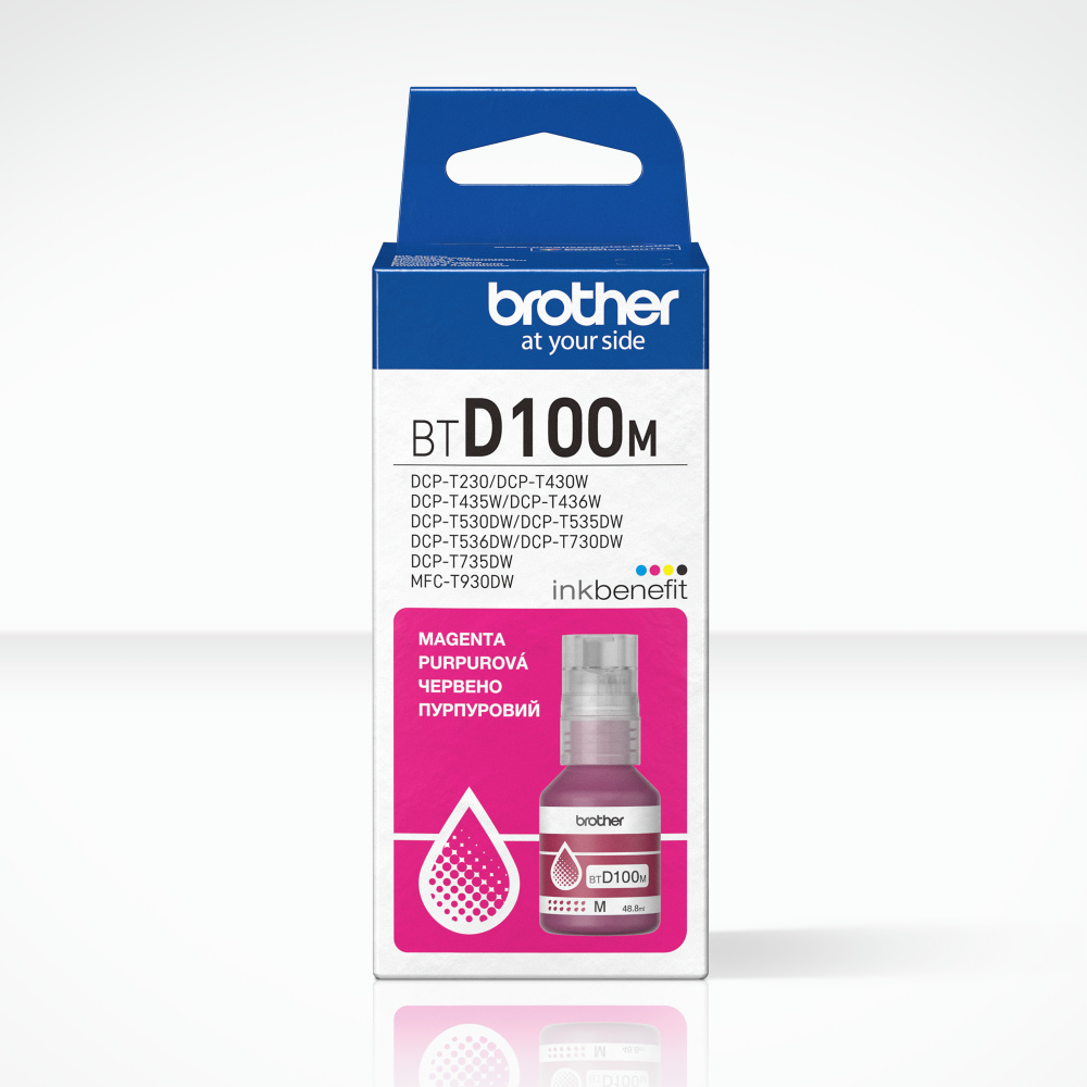 Brother BTD100M - Ink Bottle - Magenta