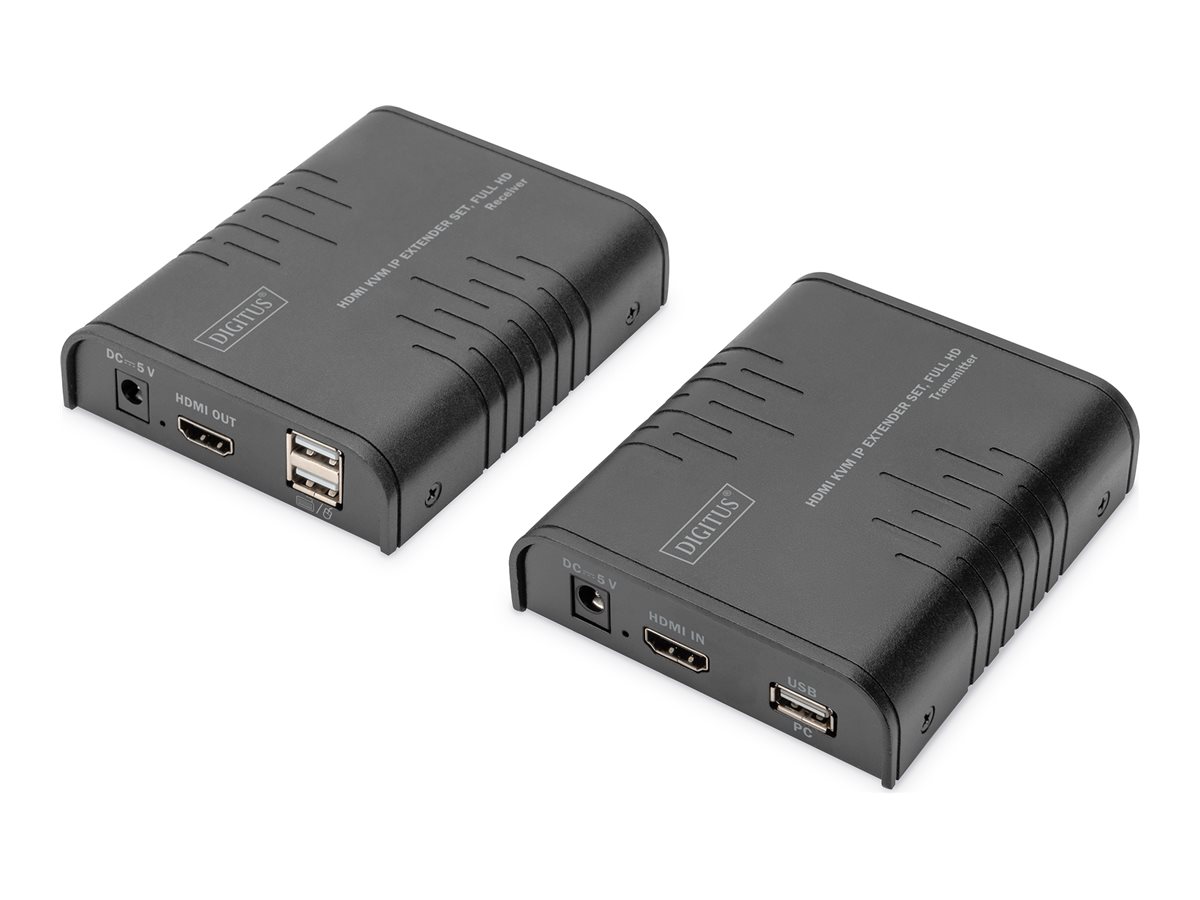 DIGITUS IP KVM Extender Set, 120 m - Digitus