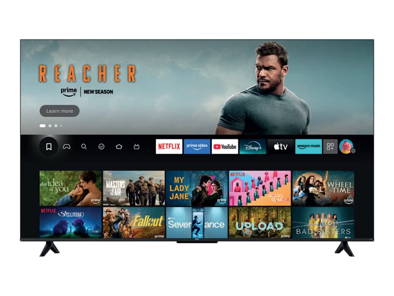 TCL 4K QLED TV - 85T69C - 85 - Smart TV - Google TV - UHD - Black