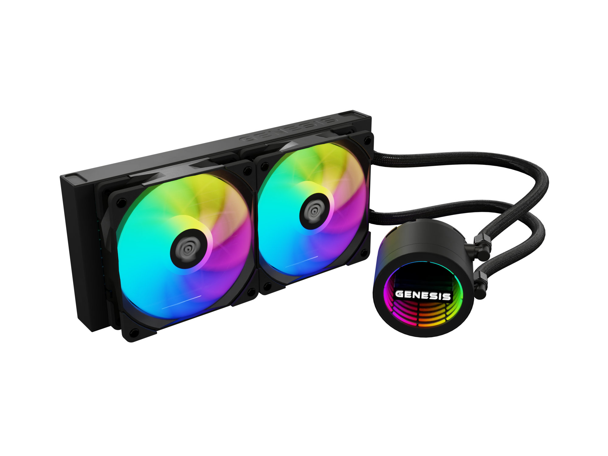 Genesis AIO Liquid Cooler - Hydria 240 ARGB - Intel, AMD