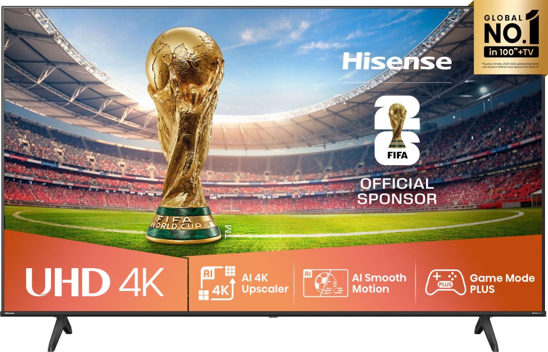 Hisense 4K TV - 75A6Q - 75 - Smart TV - VIDAA Smart OS - UHD - Black