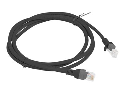 Lanberg - Patch cable - CAT 5e - RJ-45 - male - RJ-45 - male - 1.5 m - Black - Black