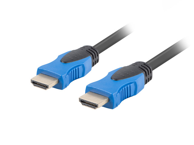 Lanberg HDMI V2.0 Cable 4K CU - CA-HDMI-20CU-0150-BK - HDMI to HDMI - 15 m